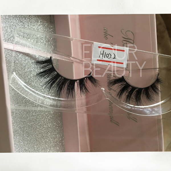 3D thick true horse hair eyelashes lashes ES108